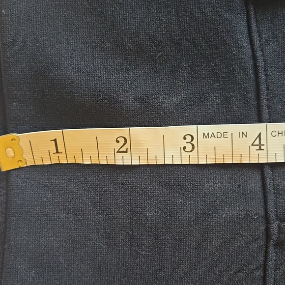 Long Thicker Black Leggings - Picture 6 of 8